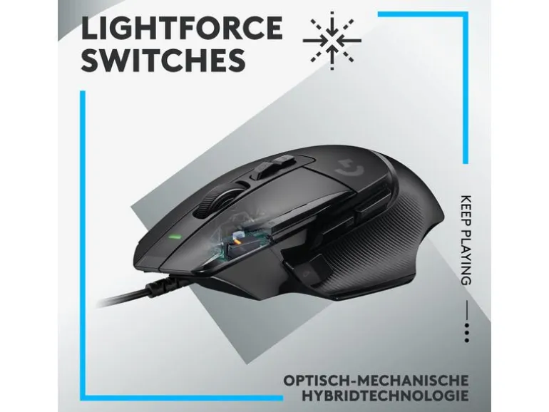 Logitech Gaming-Maus G502 X Schwarz