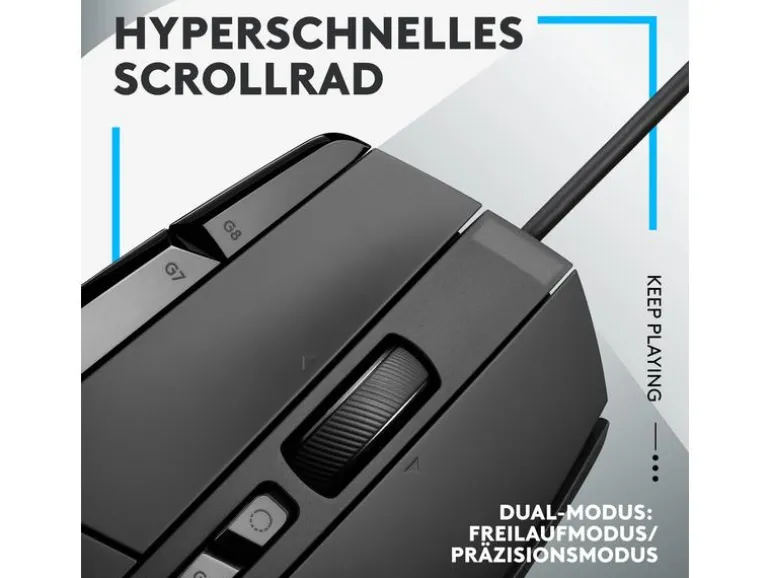Logitech Gaming-Maus G502 X Schwarz