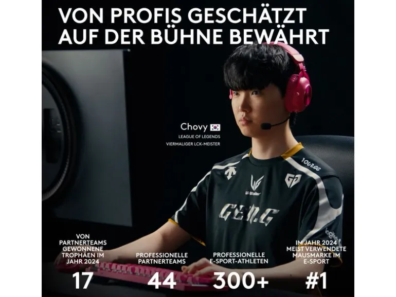 Logitech Gaming-Maus Pro X Superlight 2 Lightspeed Schwarz