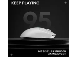 Logitech Gaming-Maus Pro X Superlight 2 Lightspeed Weiss
