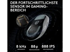 Logitech Gaming-Maus Pro X Superlight 2 Lightspeed Weiss
