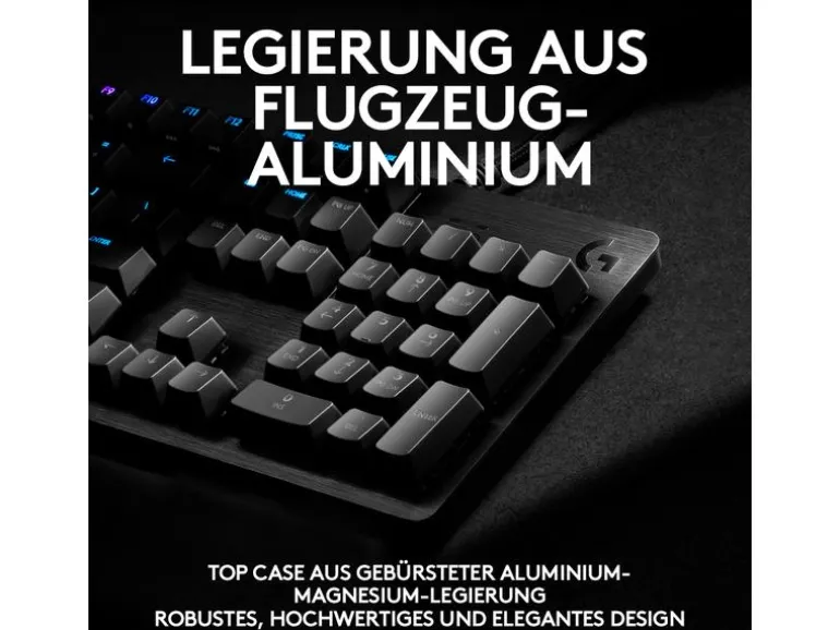 Logitech Gaming-Tastatur G512 GX Brown Carbon