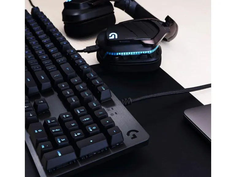 Logitech Gaming-Tastatur G512 GX Brown Carbon