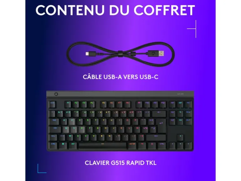 Logitech Gaming-Tastatur G515 RAPID TKL