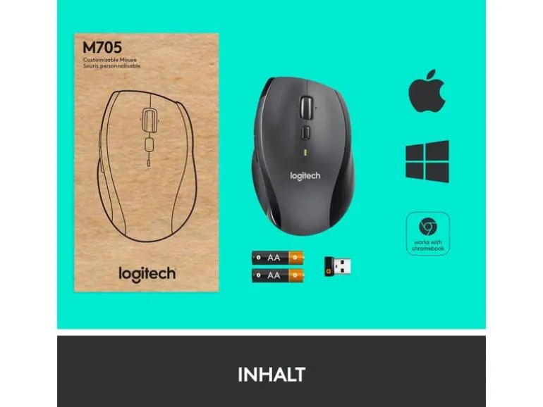Logitech Maus M705 Marathon kabellos