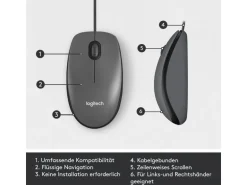 Logitech Maus M100 Optical