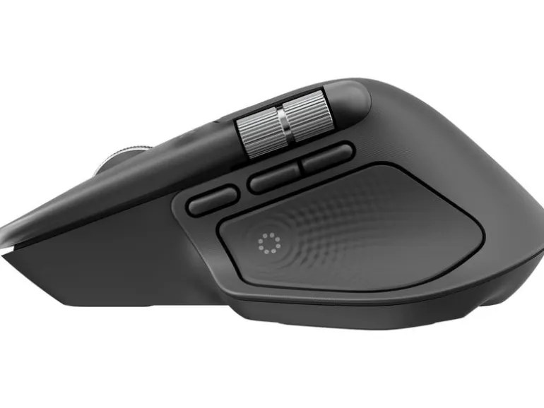 Logitech Maus MX Master 4 Bluetooth RF Wireless Schwarz