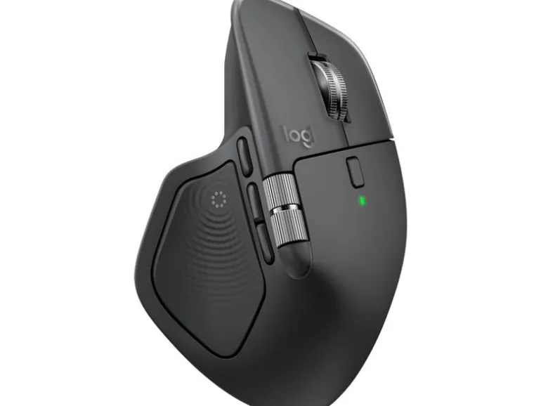 Logitech Maus MX Master 4 Bluetooth RF Wireless Schwarz