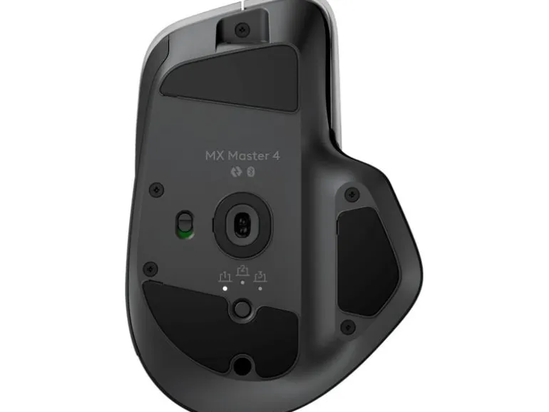 Logitech Maus MX Master 4 Bluetooth RF Wireless Schwarz