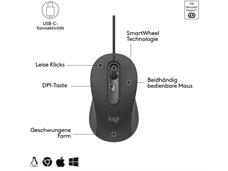 Logitech Maus Signature M520 for Business