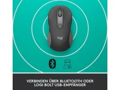Logitech Maus Signature M650 L Graphite
