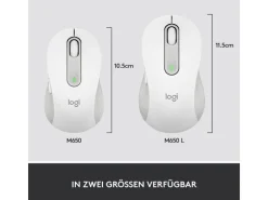 Logitech Maus Signature M650 Weiss