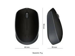 Logitech Mobile Maus M171 , kabellos