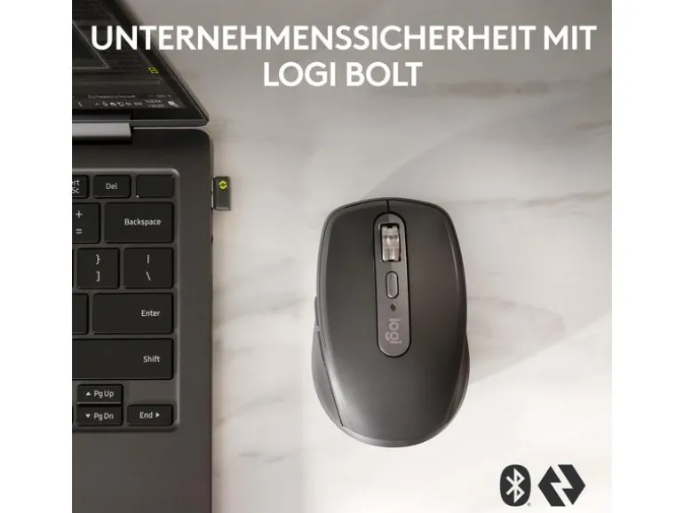 Logitech Mobile Maus MX Anywhere 3s for Business Graphite