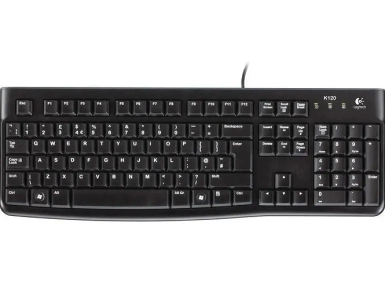 Logitech Tastatur K120 CH-Layout, kabelgebunden