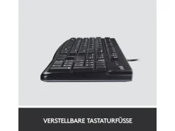 Logitech Tastatur K120 CH-Layout, kabelgebunden