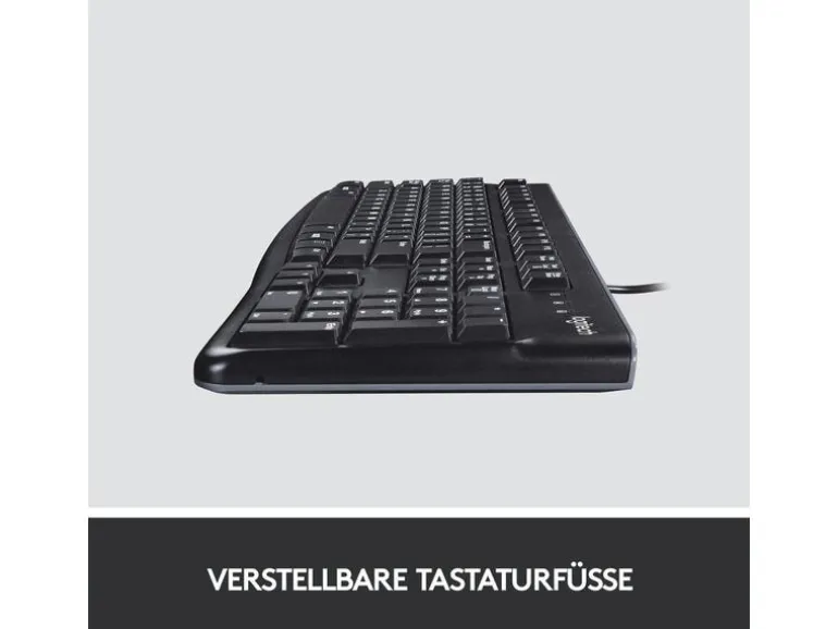 Logitech Tastatur K120 CH-Layout, kabelgebunden