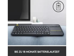 Logitech Tastatur K400 Plus CH-Layout