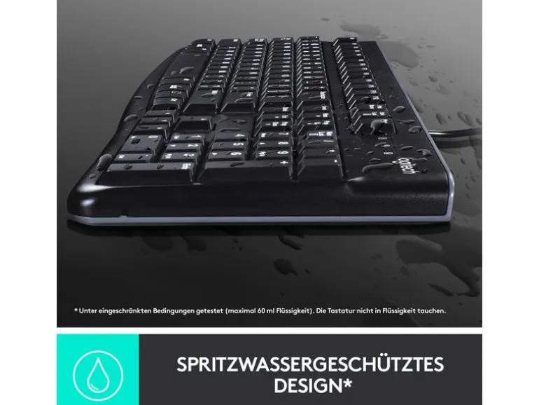 Logitech Tastatur-Maus-Set MK120 QWERTZ (CH)