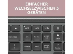 Logitech Tastatur-Maus-Set MK950 Signature Slim Combo for Business