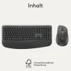 Logitech Tastatur-Maus-Set Signature Comfort Plus MK880