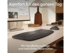 Logitech Tastatur-Maus-Set Signature Comfort Plus MK880