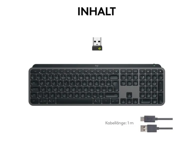 Logitech Tastatur MX Keys S CH-Layout
