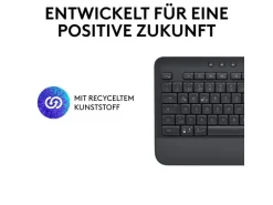 Logitech Tastatur SIGNATURE K650 Kabellos Graphit QWERTZ (CH)