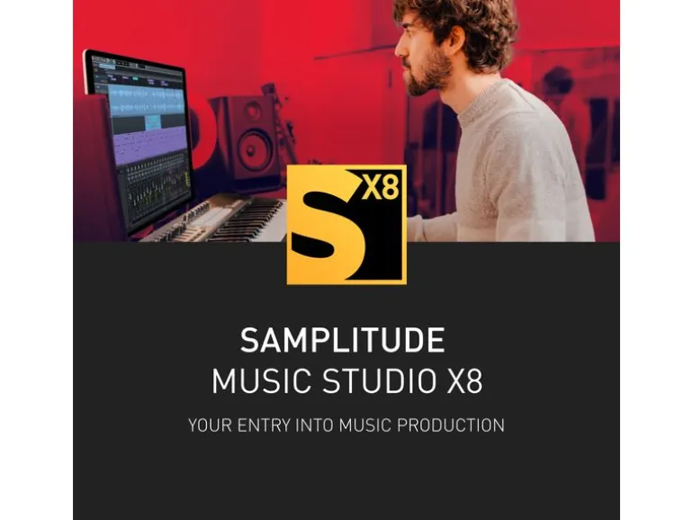 Magix Samplitude Music Studio X8 ESD, Vollversion