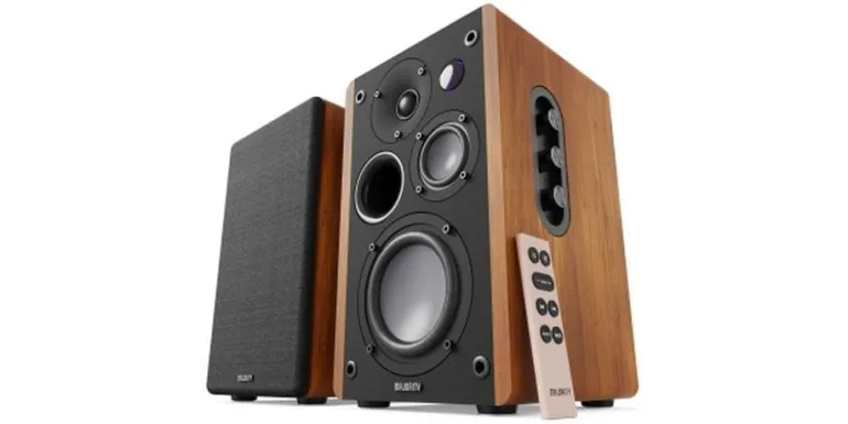 Majority D100 Aktiv Holzgehäuse 100 W Bluetooth 5.3