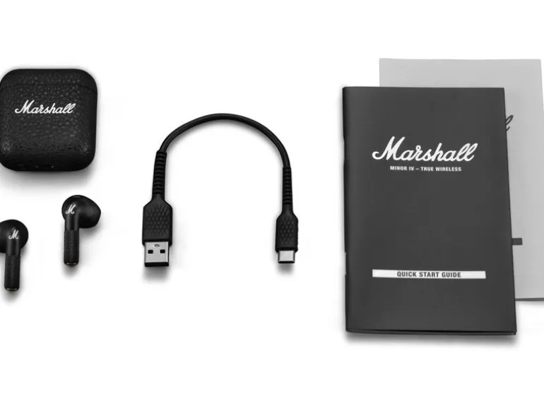 Marshall True Wireless In-Ear-Kopfhörer Minor IV Schwarz