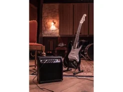 MAX E-Gitarre GigKit Schwarz