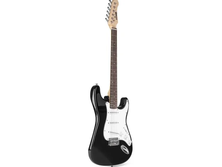MAX E-Gitarre GigKit Schwarz