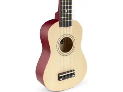 MAX Ukulele UKEY Set Soprano Natural 21 Zoll