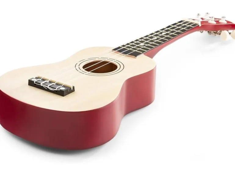 MAX Ukulele UKEY Set Soprano Natural 21 Zoll