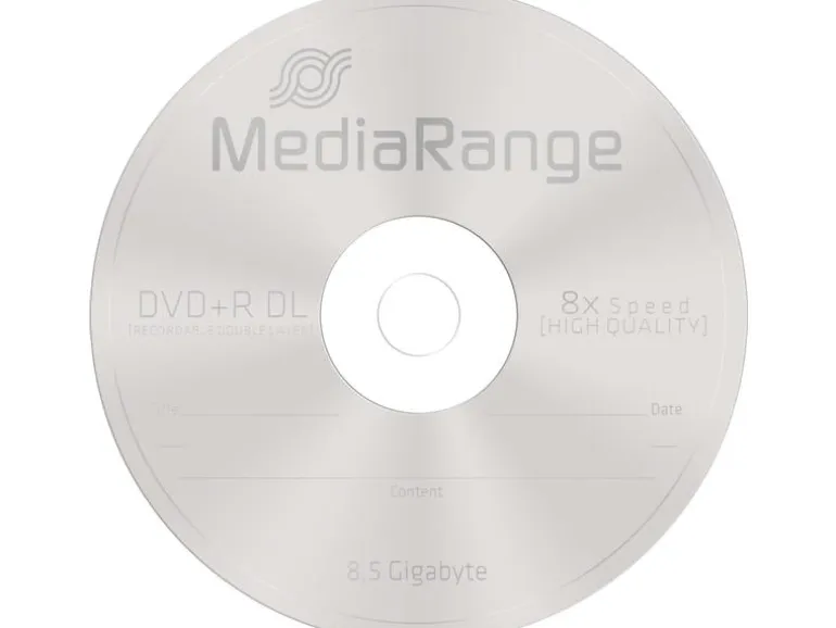 MediaRange DVD+R Medien 8.5 GB, Slimcase (5 Stück)