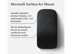 Microsoft Surface Arc Mouse schwarz