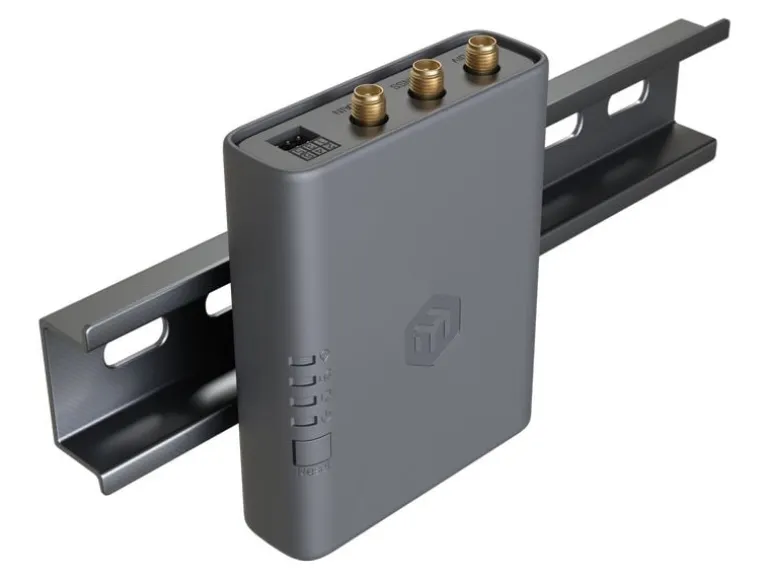 MikroTik LTE-Router KNOT Embedded LTE/BLE/GNSS, Din-Rail,I/O Port