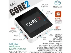M5Stack Entwicklerboard M5 Core 2 ESP32 IoT Development Kit