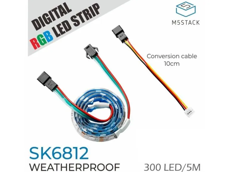 M5Stack LED Stripe Digitale RGB LED Streife SK6812 5 m