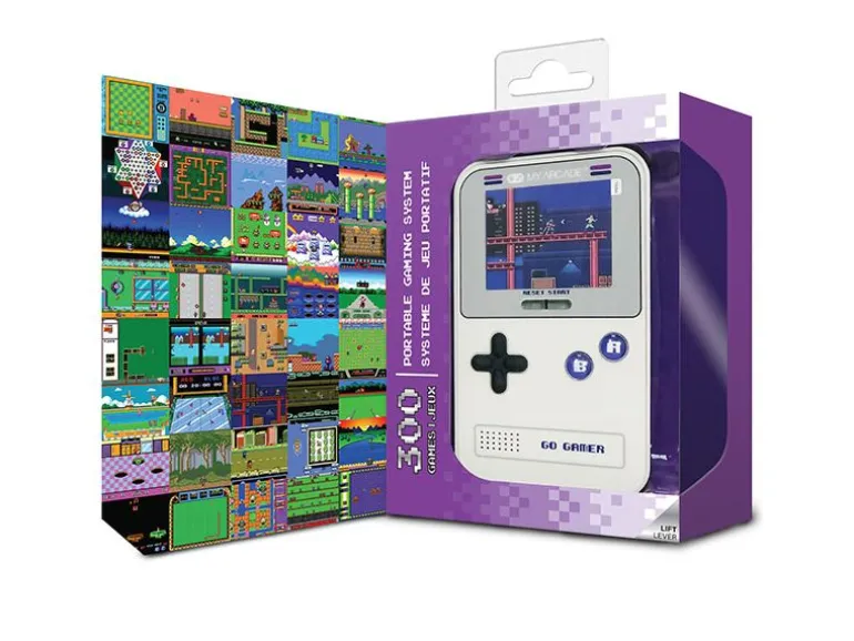 MyArcade Go Gamer Classic Grau Violett