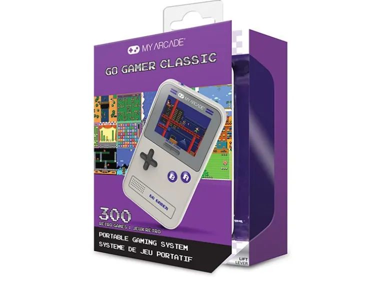 MyArcade Go Gamer Classic Grau Violett