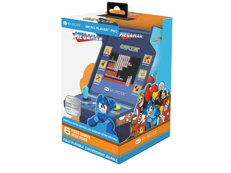 MyArcade Micro Player Pro MEGA MAN 6.7 Zoll, tragbar