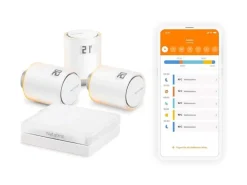 Netatmo Comfort Smarter Thermostat Starter Pack 3x Thermostat, 1x Hub