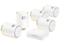 Netatmo Comfort Smarter Thermostat Starter Pack 5x Thermostat, 1x Hub