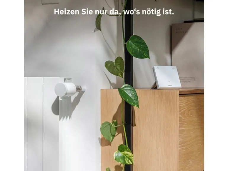 Netatmo Comfort Thermostat WLAN-fähig, kabellos, weiss
