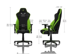 Nitro Concepts Gaming-Stuhl S300 Grün