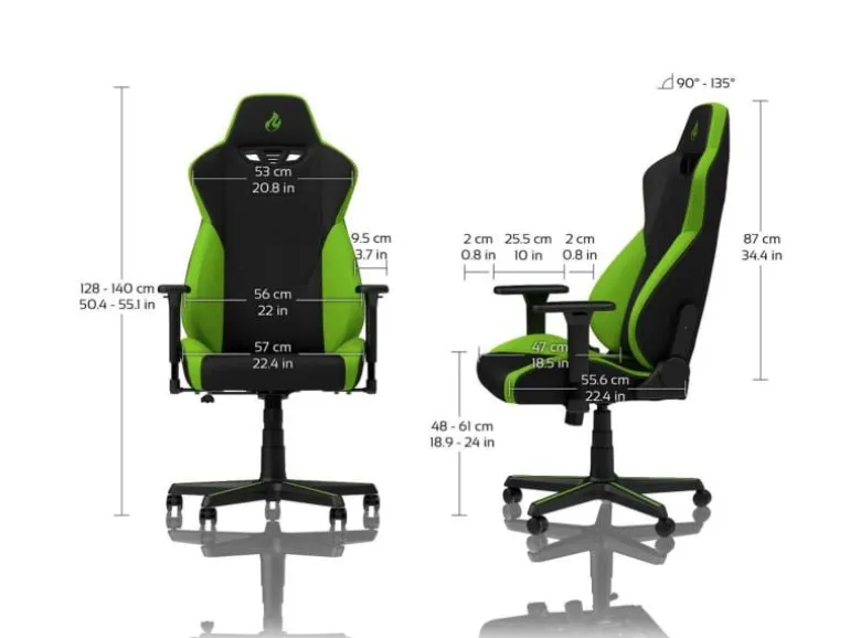 Nitro Concepts Gaming-Stuhl S300 Grün