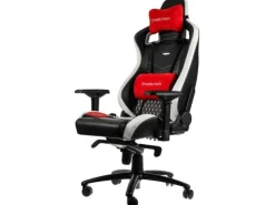 noblechairs Gaming-Stuhl EPIC Echtleder Schwarz/Weiss