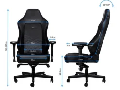noblechairs Gaming-Stuhl HERO Blau/Schwarz